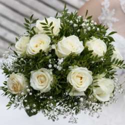 a wedding bouquet